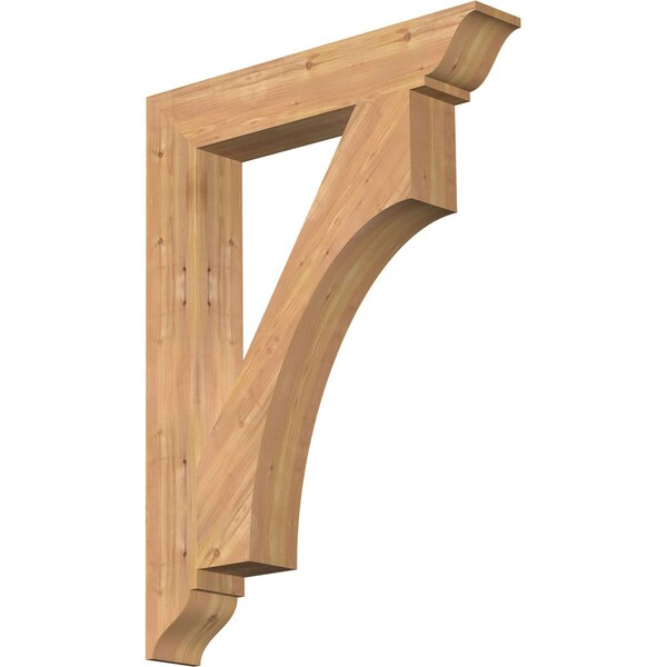 Ekena Millwork Westlake Traditional Smooth Bracket, Western Red Cedar, 5 1/2"W x 34"D x 46"H BKT06X34X46WTL01SWR - main